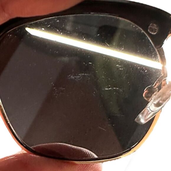 Cat eye sunglasses black and red frame PZ-713065 - Picture 10 of 11